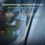 (Nowy model 2025) WYBOT C2 Vision-A bezprzewodowy basen z kamerą AI, 8 trybów, podwójny filtr, mocne ssanie, czyszczenie linii wodnej, robot basenowy ściany i dno